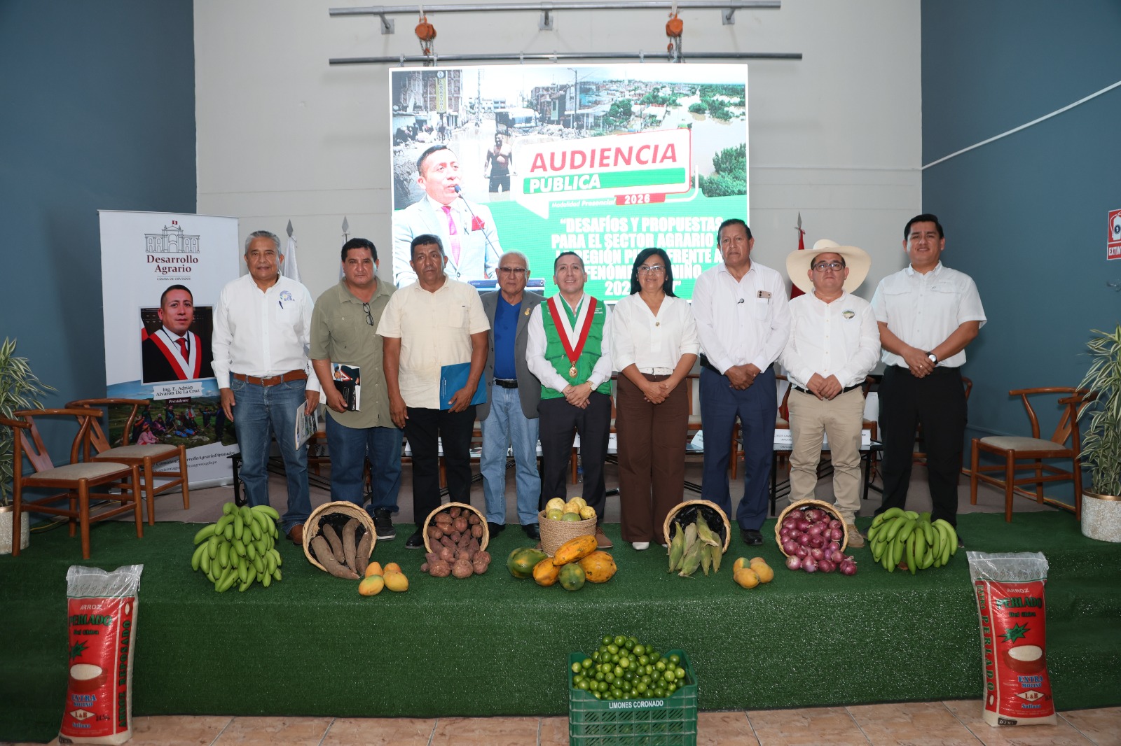 JUNTA DE USUARIOS DEL CHIRA FUE SEDE DE AUDIENCIA PÚBLICA DESCENTRALIZADA DEL CONGRESO PARA ABORDAR LOS DESAFÍOS DEL AGRO PIURANO